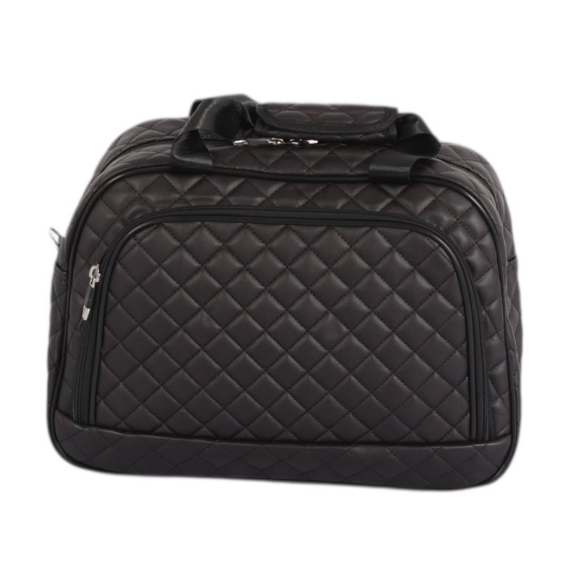 أفياتور طقم حقائب سفر فاخرة ومحصنة - 5 قطع (3 ترولي + 2 حقيبة يد) بتغطية جلدية ومقاومة للكسر - Image 3